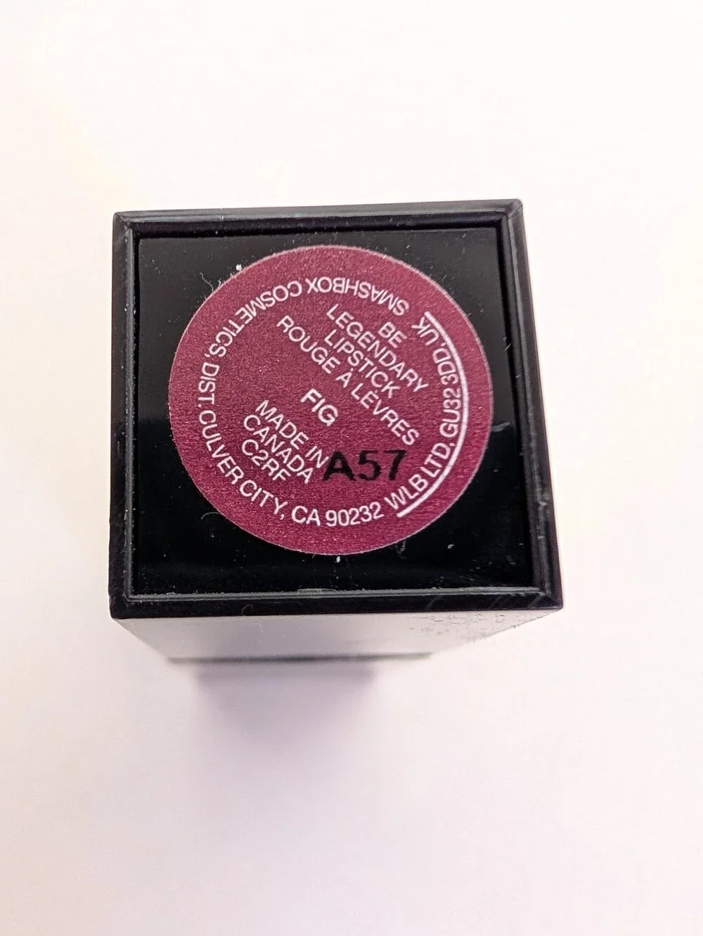 Smashbox Rare Discontinued Be Legendary Lipstick Creamy Lipstick Fig Travel Size